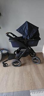 Dubatti Two kinderwagen mix&match black cognac oceanblue, Kinderen en Baby's, Kinderwagens en Combinaties, Ophalen, Zo goed als nieuw