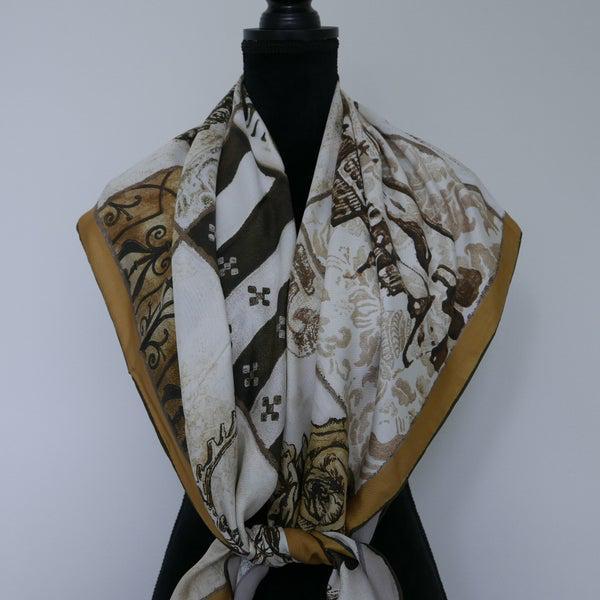 100% zijden sjaal, Kleding | Dames, Mutsen, Sjaals en Handschoenen, Nieuw, Sjaal, Ophalen of Verzenden