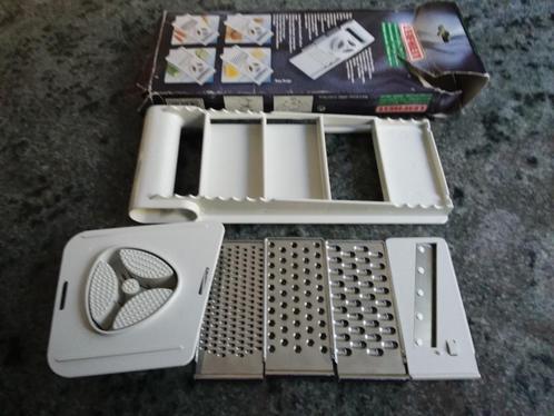 Leifheit rasp / universeelschaaf 4 in 1 slicer ; nog nieuw, Huis en Inrichting, Keuken | Keukenbenodigdheden, Nieuw, Ophalen