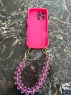 Blitzz The Brand hoesje + ketting Pink – iPhone 16 Pro, Ophalen of Verzenden, Zo goed als nieuw, IPhone 14 Pro Max, Hoesje of Tasje
