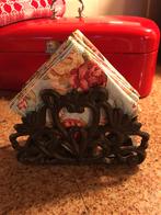 Brocante servethouder servet houder, Antiek en Kunst, Curiosa en Brocante, Ophalen of Verzenden