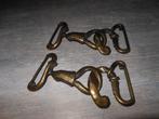 Mooie koperen haaksluiting lengte ca. 12 cm., Verzenden, Zo goed als nieuw, Overige typen