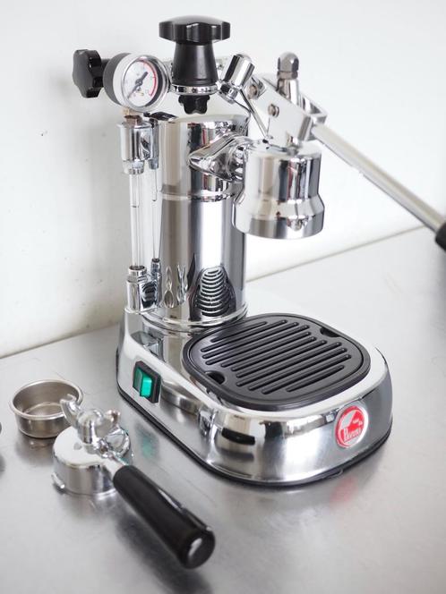 La Pavoni Professional lever PLQ 2018 geheel gereviseerd, Witgoed en Apparatuur, Koffiezetapparaten, Refurbished, Gemalen koffie