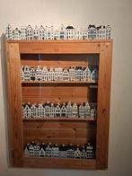 Te koop  Houten Hang kast voor bv KLM huisjes, Ophalen, Gebruikt