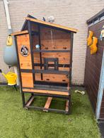 Verrijdbare voliere! NIEUWSTAAT!!, Ophalen, Zo goed als nieuw, Hout, Volière