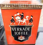 Verkade Toffee blik., Ophalen of Verzenden, Gebruikt, Verkade