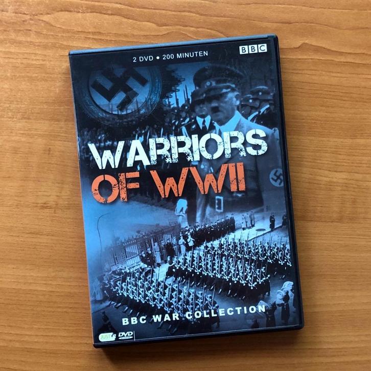 Warriors of WWII (2-DVD), Cd's en Dvd's, Dvd's | Documentaire en Educatief, Zo goed als nieuw, Oorlog of Misdaad, Vanaf 16 jaar