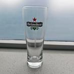 Heineken glas smal 0.15L. Hoogte = 14 cm. Diameter = 5,5 cm., Ophalen of Verzenden, Nieuw, Glas of Glazen, Heineken