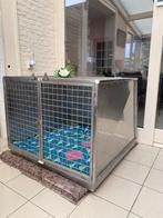 Hondenbench - Topkwaliteit - hoogwaardig Roestvrijstaal, Dieren en Toebehoren, Hondenbenches, Ophalen, Zo goed als nieuw