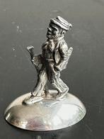 Oud verzilverd sigaret/ kaarsendover Wandelaar 5 cm, Ophalen of Verzenden