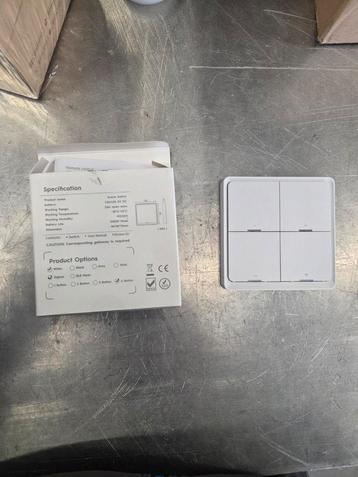 Slimme Lichtschakelaar - 4 Knoppen beschikbaar voor biedingen