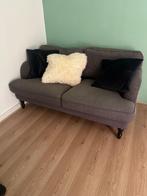 Grijze twee persoons bank, Gebruikt, 150 tot 200 cm, Tweepersoons, 75 tot 100 cm