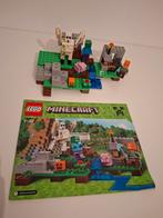 Lego minecraft 21123 compleet met boekje, Kinderen en Baby's, Speelgoed | Duplo en Lego, Ophalen of Verzenden, Zo goed als nieuw