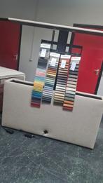 Nieuw Voetbord met TV Lift - Max 55 inch begie stof, 150 tot 200 cm, Nieuw, Ophalen of Verzenden, Voetbrod met tv lift