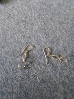 Oorbellen zilver, Hangers, Ophalen of Verzenden, Zo goed als nieuw, Zilver
