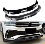 Tiguan R of R line frontsplitter Voorlip maxton look, Ophalen of Verzenden, 12 maanden garantie, Nieuw, Volkswagen