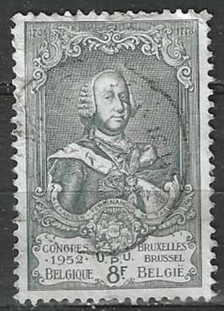 Belgie 1952 - Yvert/OBP 888 - Alexander Ferdinand (ST), Postzegels en Munten, Postzegels | Europa | België, Gestempeld, Verzenden