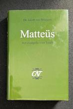 Bijbelverklaring Mattheus; dr. Jakob van Bruggen (CNT-serie), Ophalen of Verzenden, Zo goed als nieuw