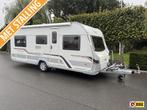 LMC Musica 490 E Mover,luifel,Thule fietsdrager, Caravans en Kamperen, Caravans, Rondzit, Bedrijf, Schokbreker, 4 tot 5 meter