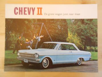 Chevrolet Brochure 1962 Nova Chevvy II beschikbaar voor biedingen