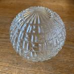 Vintage ronde lampenbol schroefkogel doorzichtig helder glas, Huis en Inrichting, Lampen | Plafondlampen, Ophalen of Verzenden