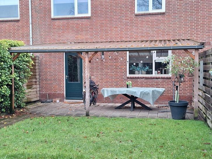 Z.G.A.N. Grote Overkapping (630x300cm) Slechts 1,5 jaar oud, Tuin en Terras, Overkappingen, Veranda, Ophalen