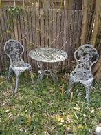 Bistro set metaal, Ophalen, Gebruikt, Metaal