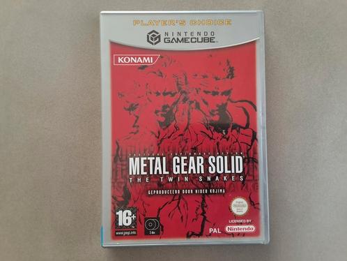 Metal gear solid the twin snakes nintendo gamecube, Spelcomputers en Games, Games | Nintendo GameCube, Zo goed als nieuw, Avontuur en Actie