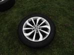Volkswagen T Roc, Passat alu velgen,all season banden 17inch, Ophalen, Banden en Velgen, 17 inch, All Season