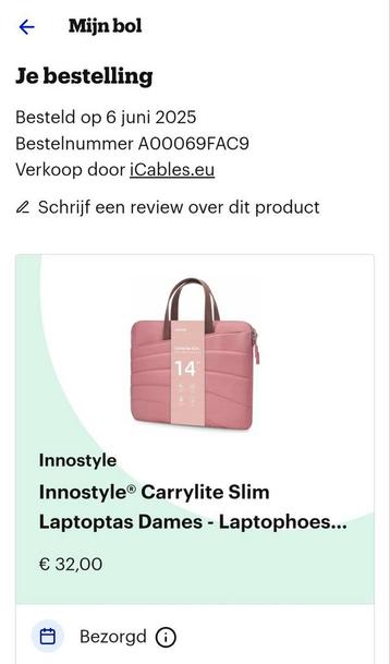 Nieuwe laptoptas 14 inch beschikbaar voor biedingen