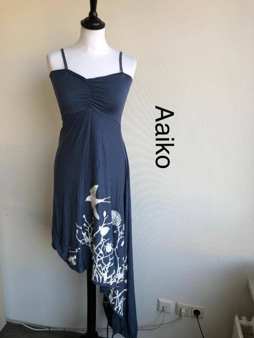 Aaiko Jurk  {mt: 36} Nieuw 3451-4,6, Kleding | Dames, Jurken, Nieuw, Maat 36 (S), Blauw, Onder de knie, Ophalen of Verzenden