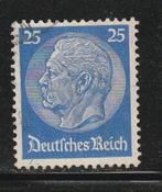 Duitsland 1933 - President von Hindenburg, Postzegels en Munten, Postzegels | Europa | Duitsland, Ophalen of Verzenden, Overige periodes