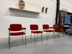 4 Nieuw Artifort Moulin Armstoel Lucir rood design stoel