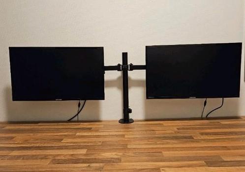 2x Samsung monitor zwart incl. monitor standaard ZGAN, Computers en Software, Monitoren, Zo goed als nieuw, 60 Hz of minder, HDMI