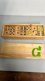 Domino stenen spel van hout en groot, Ophalen of Verzenden