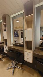 Kappersinterieur kasten, Ophalen, Gebruikt