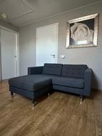 Landskrona IKEA bank met poef, Ophalen, 150 tot 200 cm, Tweepersoons, 75 tot 100 cm