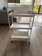 2x IKEA Nissafors Roltafel - Perfect voor opslag!, Ophalen, Zo goed als nieuw