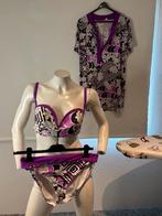 Simone perele bikini 85c jurkje valt ruim maat s, Ophalen of Verzenden, Zo goed als nieuw, ., Roze