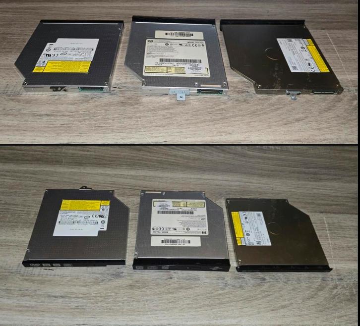 3  nieuwe interne Laptop DVD/CD-lezers/branders., Computers en Software, Optische drives, Nieuw, Intern, MacOS, Windows, Cd, Dvd