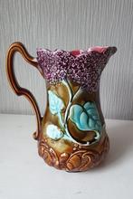 Majolica kan van Frie Onnaing modelnr 736-ca 1900, Ophalen of Verzenden