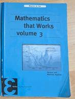 Mathematics that works volume 3, Maarten de Gee, Ophalen of Verzenden, WO, Zo goed als nieuw, Maarten de Gee
