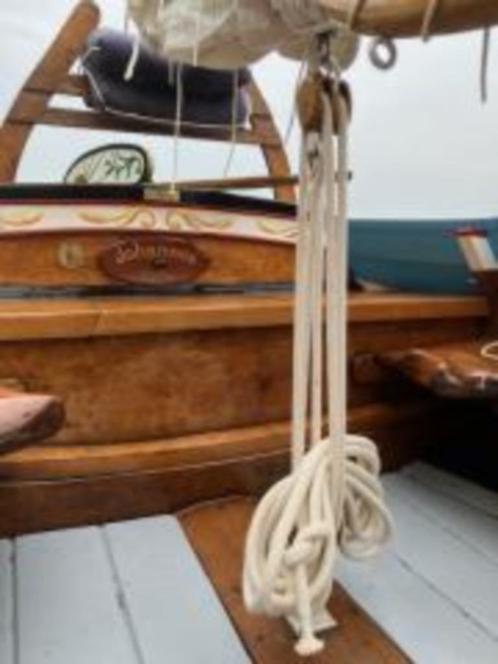 Katoenschoot, schotentouw, wit katoentouw, Watersport en Boten, Zeilen en Zeiltoebehoren, Nieuw, Toebehoren, 15 tot 30 m², 6 meter of meer