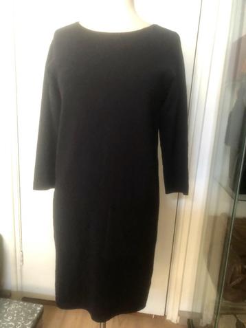 CLAUDIA STRATER marineblauwe jurk viscose/elastan mt 38 beschikbaar voor biedingen