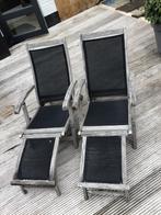2st de deckchair teak verstelbaar, Ophalen