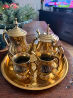 Antiek mogelijk Zilver Verguld Thee- en Koffieset, Ophalen of Verzenden
