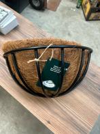 Metalen Wand Bloempot met Kokosvoering, Tuin en Terras, Bloembakken en Plantenbakken, Minder dan 30 cm, Minder dan 60 cm, Nieuw