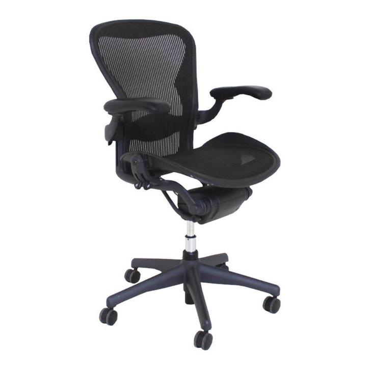 Herman Miller Aeron Type B Bureaustoel Grafiet, Huis en Inrichting, Bureaustoelen, Ophalen of Verzenden