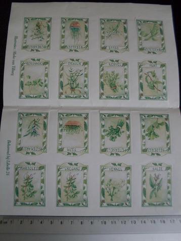 16x sticker kruiden pot stickers Mieke van Tilburg Libelle beschikbaar voor biedingen