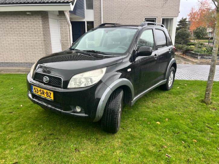 Daihatsu Terios 1.5 2WD 2006 Zwart, Auto's, Daihatsu, Particulier, Terios, Airbags, Airconditioning, Centrale vergrendeling, Dakrails